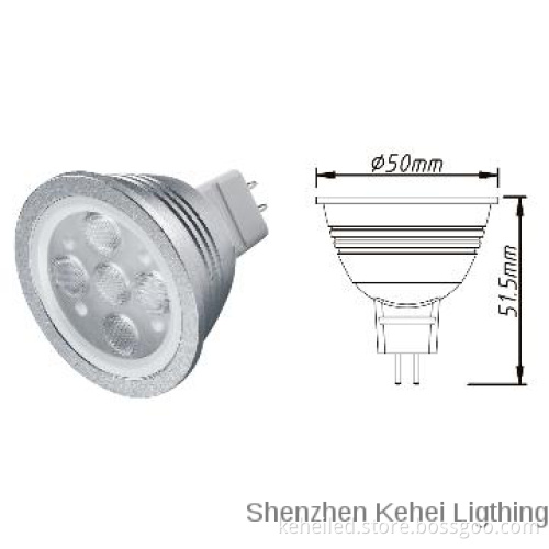 MR16 5W SMD LED Spotlight 15°/30/60 Beam angle 12V